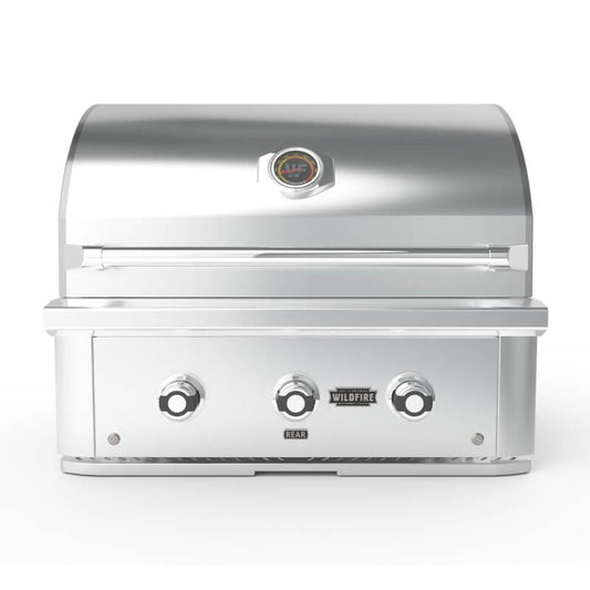 Wildfire Ranch Pro 30 Inch 304 Stainless Steel Built In Gas Grill