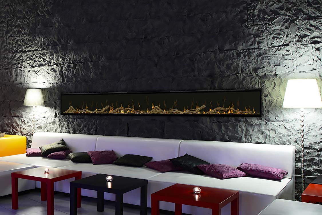 IgniteXL Dimplex 100" Linear Recessed / Built in Electric Fireplace