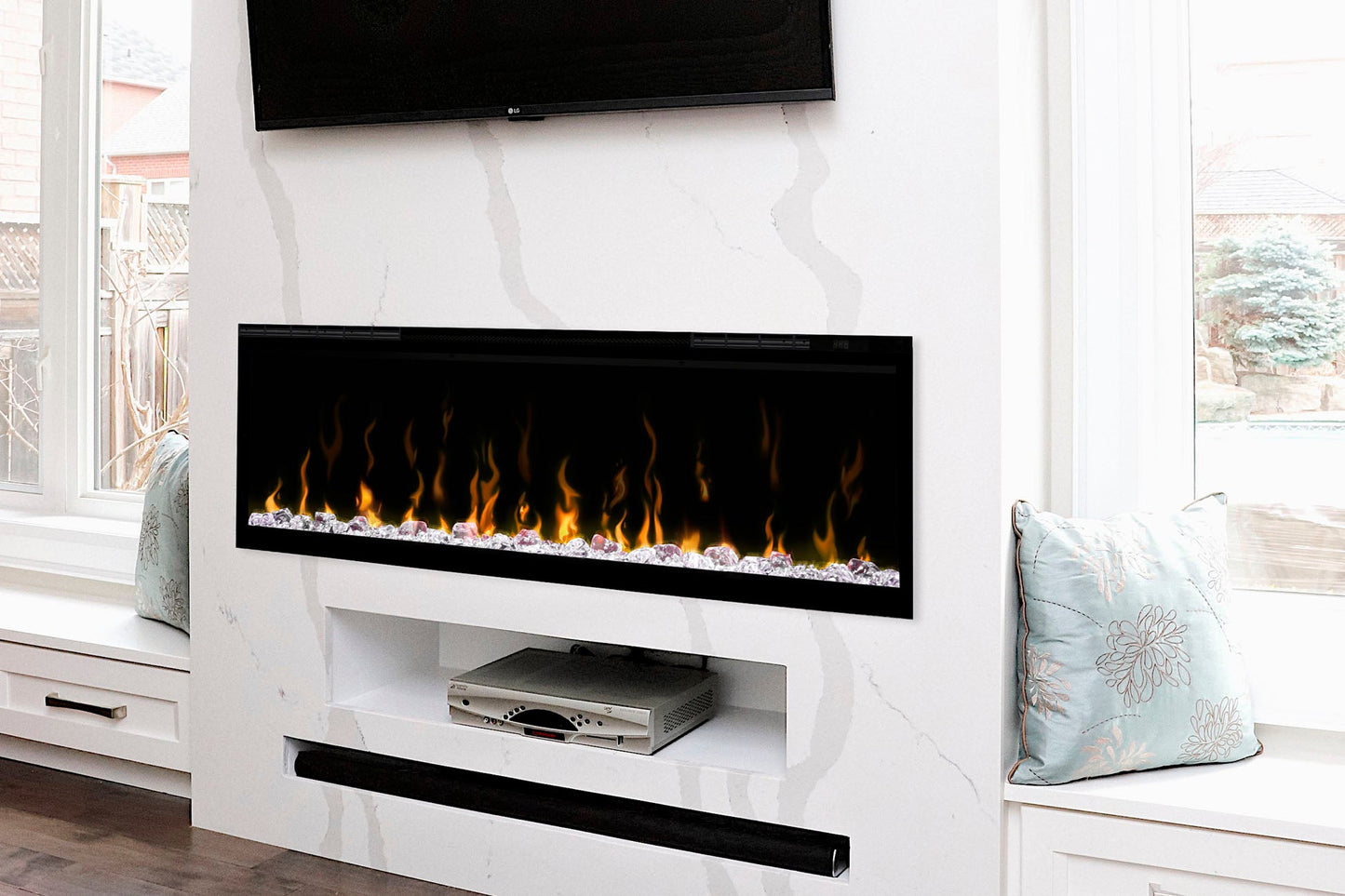 Dimplex IgniteXL 50" Linear Recessed / Built in Electric Fireplace