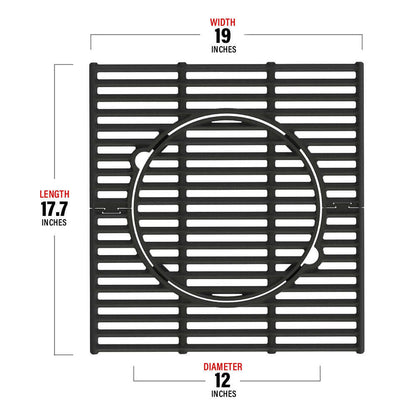 A104 Multifunction Cast Iron Grate
