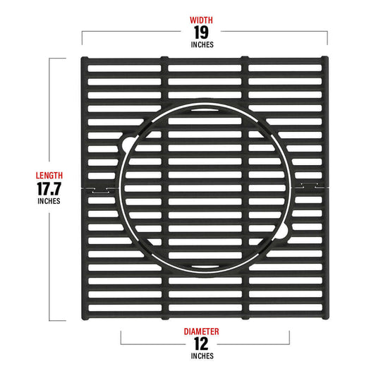 A104 Multifunction Cast Iron Grate
