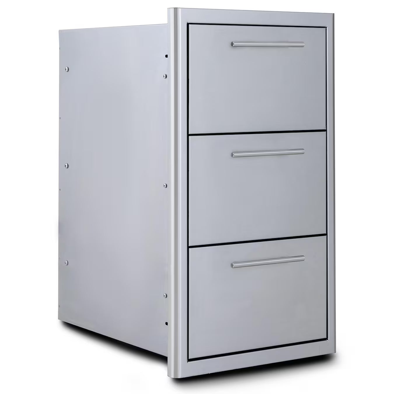 Blaze 16" Triple Access Drawer in Stainless Steel BLZ-DRW3-R-LT
