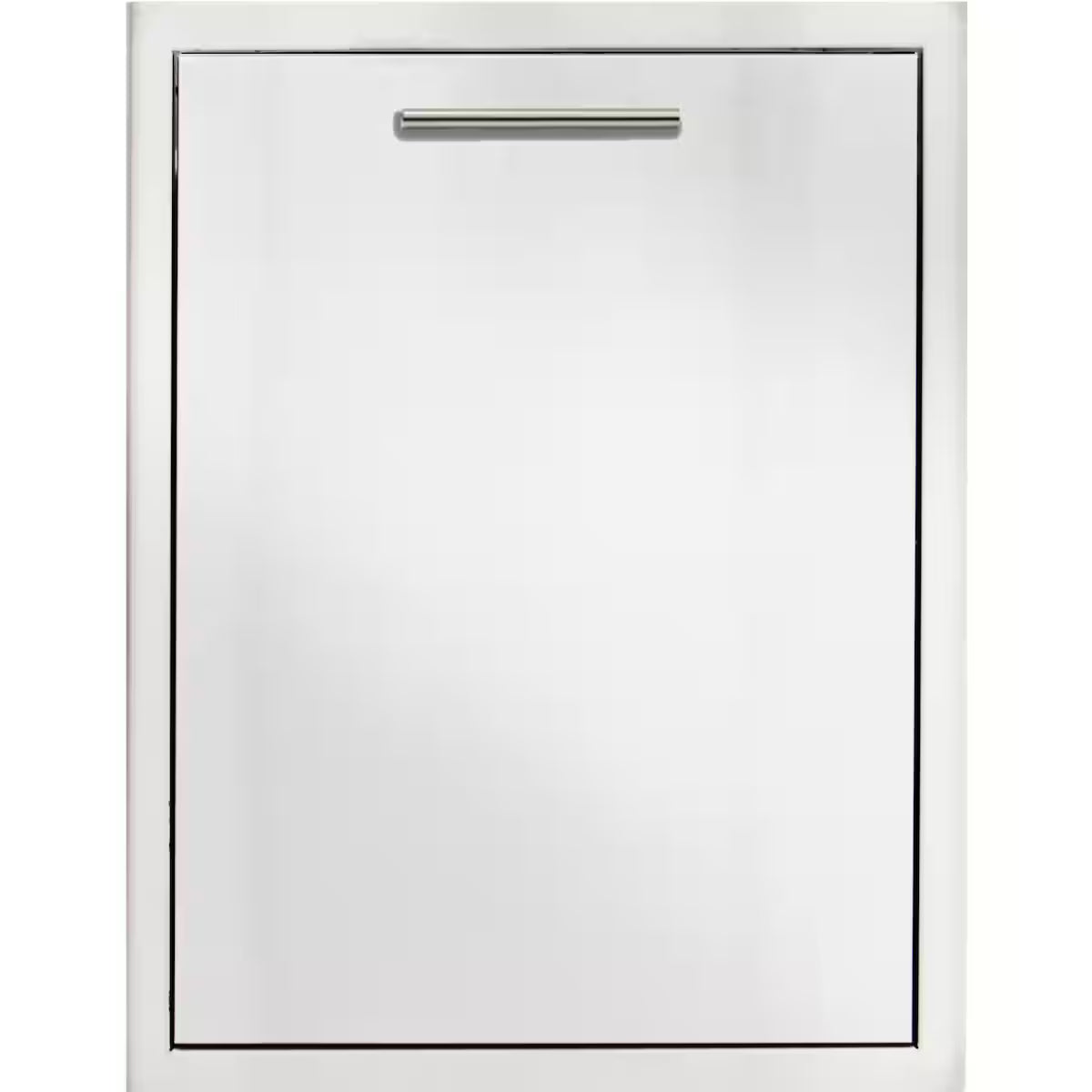 Blaze 20" Roll-Out Double Trash / Recycling Bin in Stainless Steel Finish (BLZ-TREC-DRW-H)
