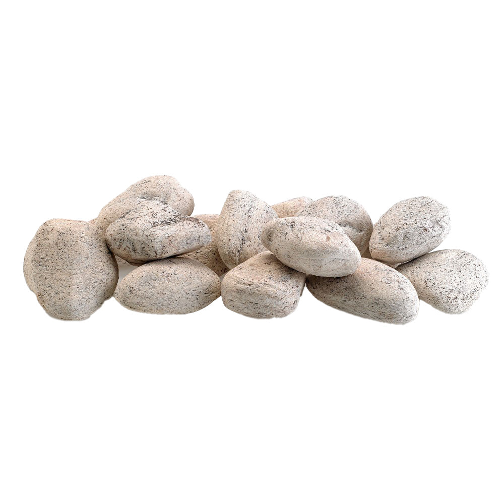 American Fire Glass Ceramic Lite Stones, 15 Stone Set
