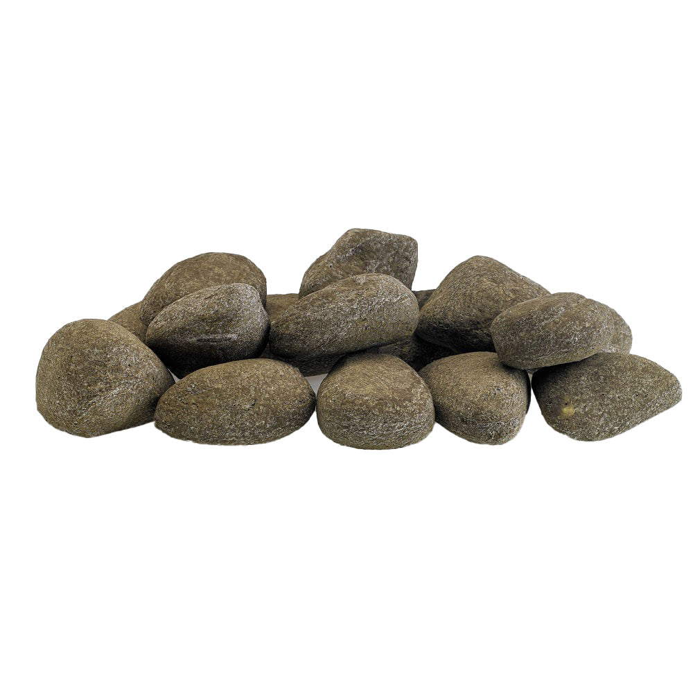 American Fire Glass Ceramic Lite Stones, 15 Stone Set