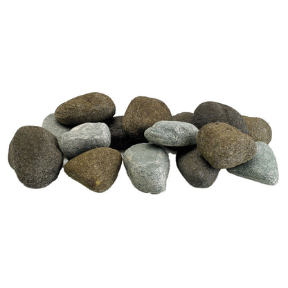 American Fire Glass Ceramic Lite Stones, 15 Stone Set