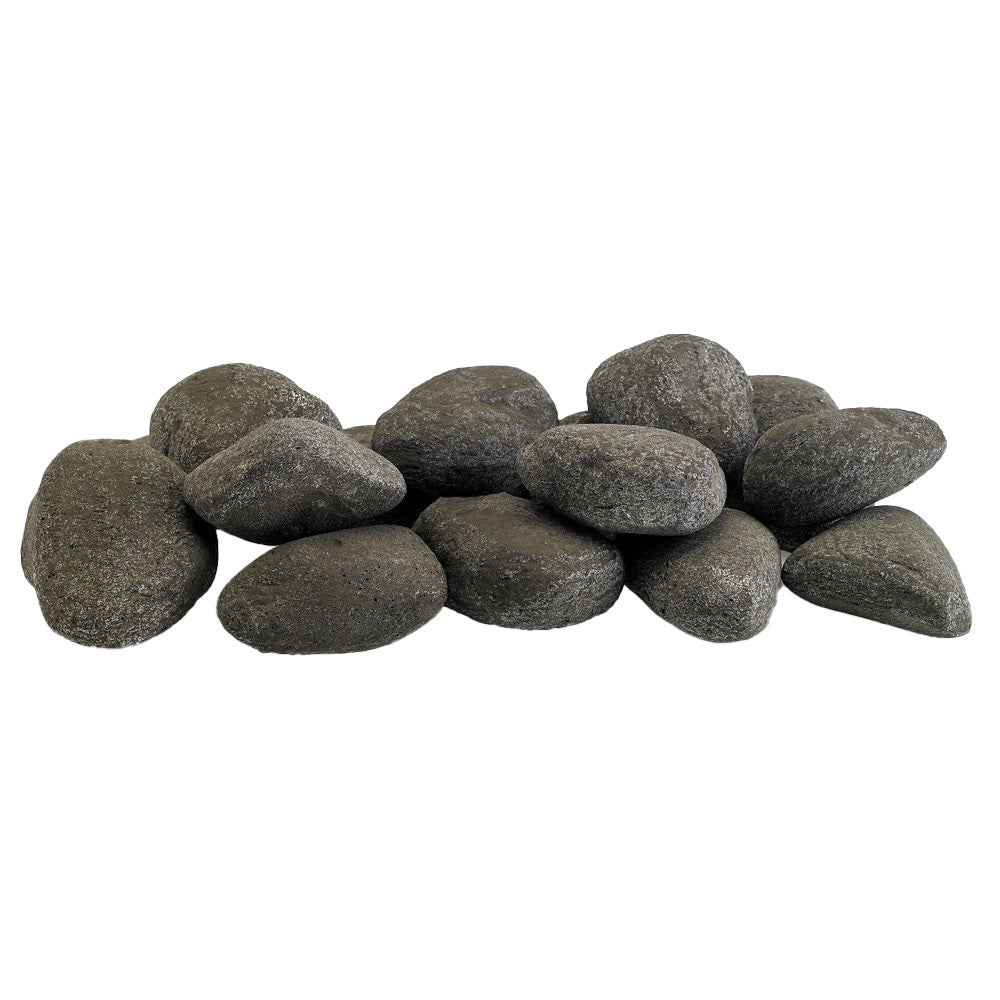 American Fire Glass Ceramic Lite Stones, 15 Stone Set