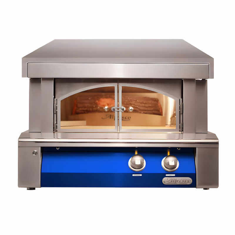 Alfresco 30-Inch Built-in Outdoor Pizza Oven Plus
