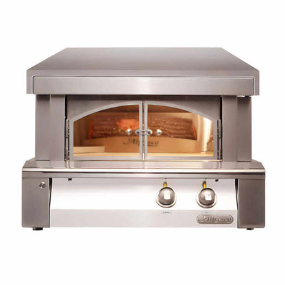 Alfresco 30-Inch Built-in Outdoor Pizza Oven Plus