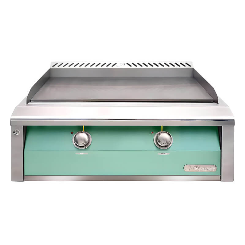 Alfresco 30-Inch Stainless Steel Built-In Gas Griddle