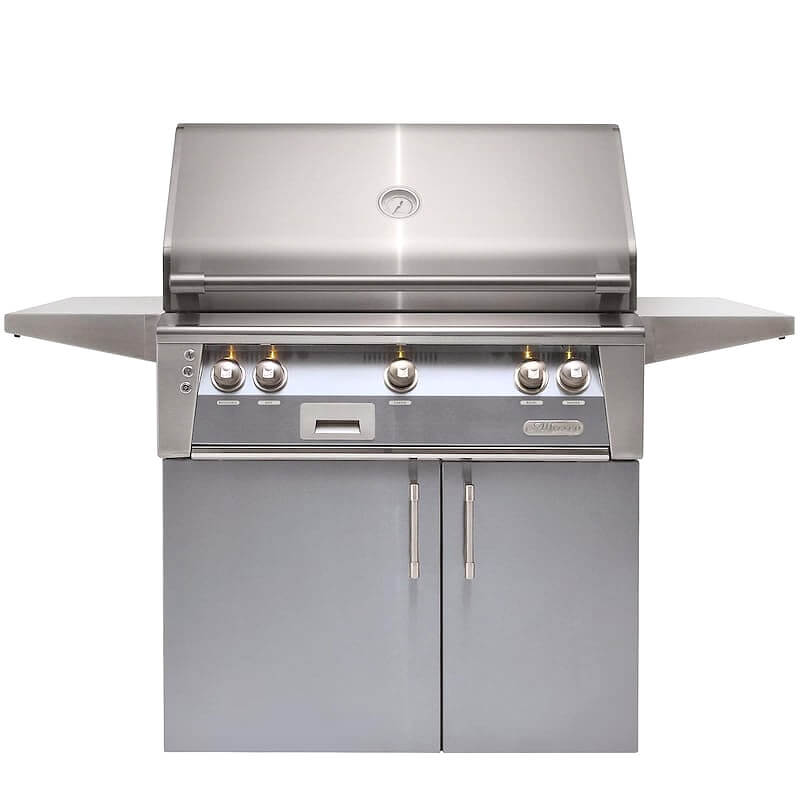 Alfresco ALXE 36-Inch Freestanding Gas Grill With Sear Zone And Rotisserie