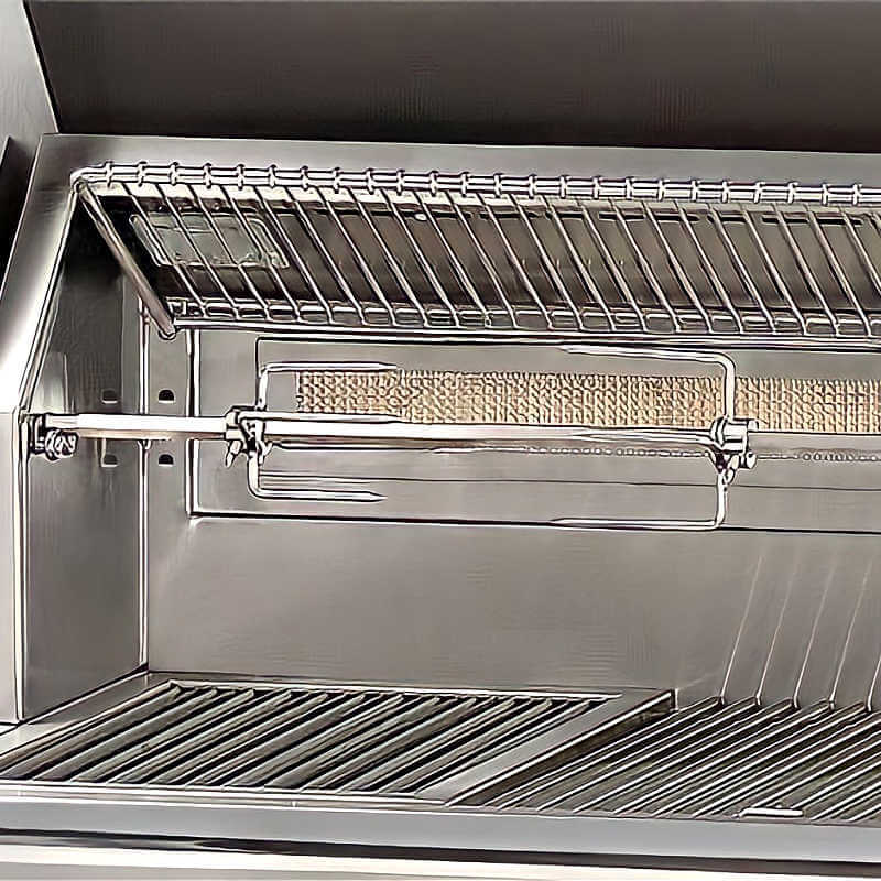 Alfresco ALXE 56-Inch Freestanding Gas Deluxe Grill With Rotisserie And Side Burner