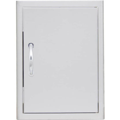 Blaze 18" Single Access Vertical Door 14x20 in Stainless Steel (BLZ-SV-1420-R-SC)