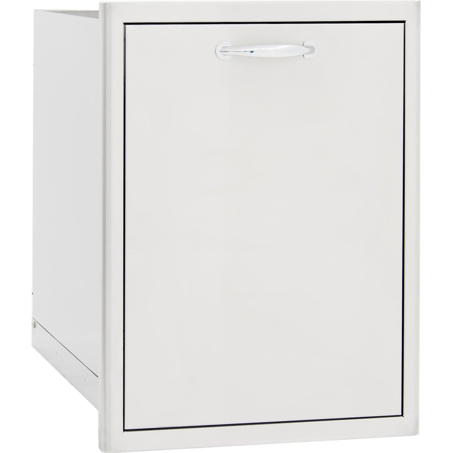 Blaze 20" Roll-Out Double Trash / Recycling Bin in Stainless Steel Finish (BLZ-TREC-DRW-H)