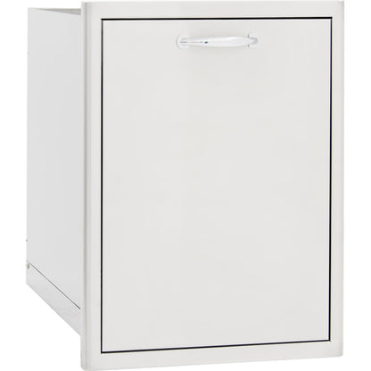 Blaze 20" Roll-Out Double Trash / Recycling Bin in Stainless Steel Finish (BLZ-TREC-DRW-H)