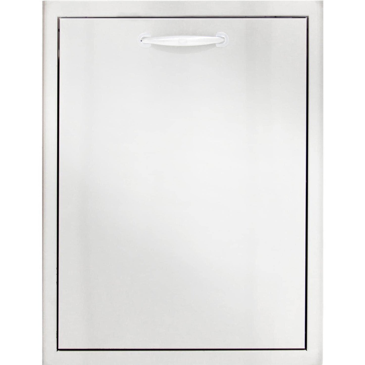 Blaze 20" Roll-Out Double Trash / Recycling Bin in Stainless Steel Finish (BLZ-TREC-DRW-H)