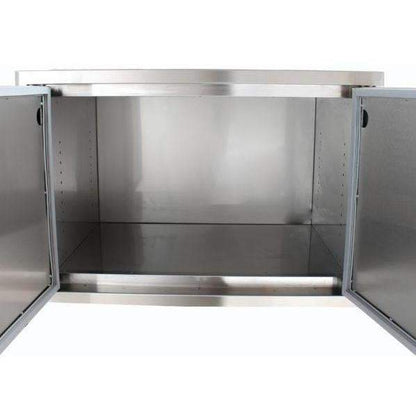 Blaze 32" Sealed Dry Storage Pantry With Shelf in Stainless Steel Finish (BLZ-DRY-STG)