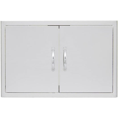 Blaze 32" Double Access Door With Paper Towel Holder in Stainless Steel (BLZ-AD32-R)