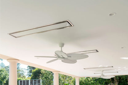 Bromic Platinum Smart-Heat 4500 Watt Radiant Infrared Outdoor Electric Heater | White | 208V