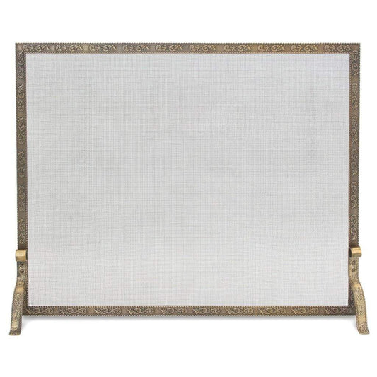 Pilgrim - 39" Bay Branch Embossed Single Panel Screen