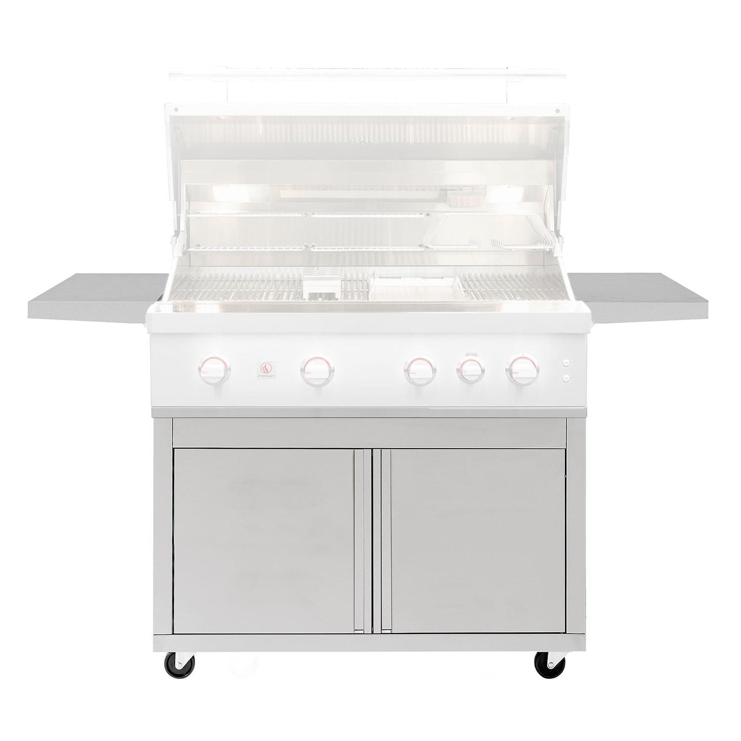 Summerset Quest Deluxe 42-in Freestanding Grill Cart - CART-QST42-DC
