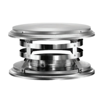 DuraVent - Cathedral Ceiling With Black Double Wall Pipe Wood Stove Chimney Kit