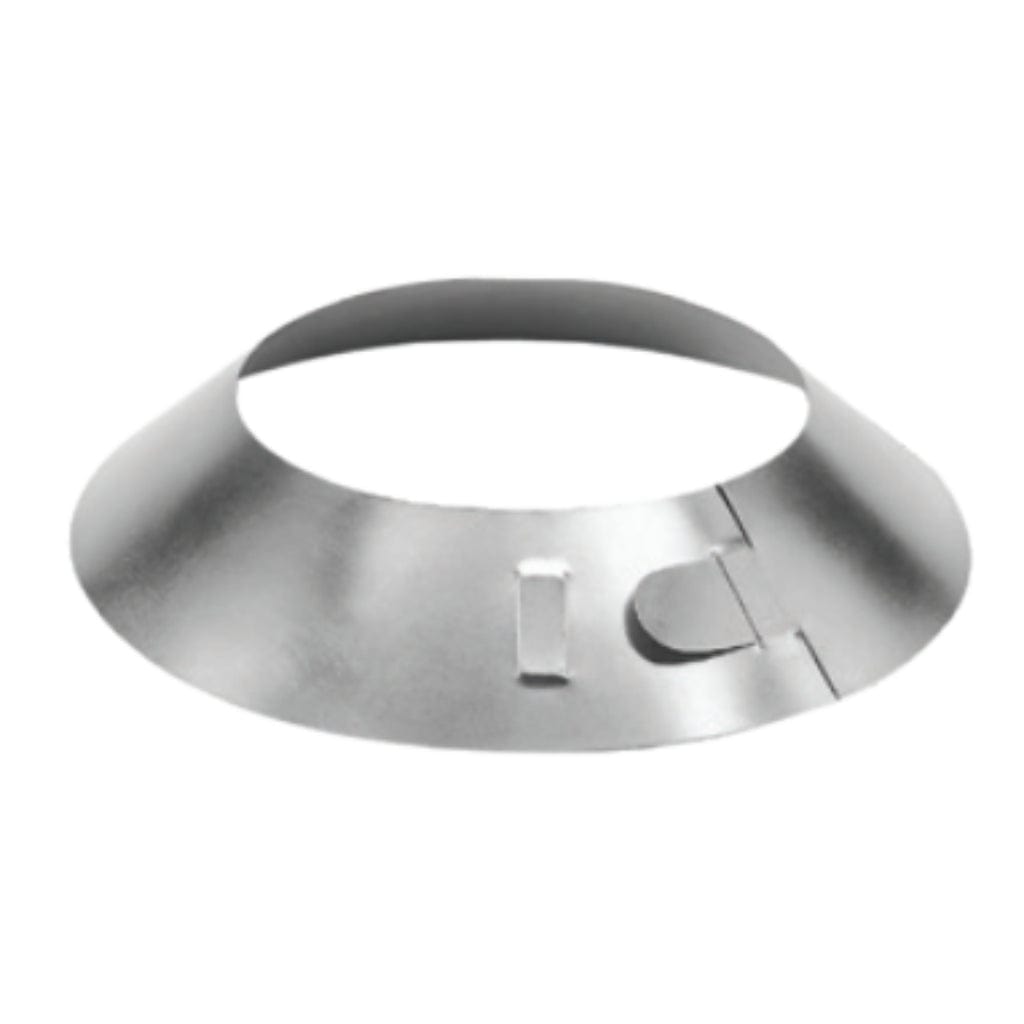 DuraVent - Cathedral Ceiling With Black Double Wall Pipe Wood Stove Chimney Kit