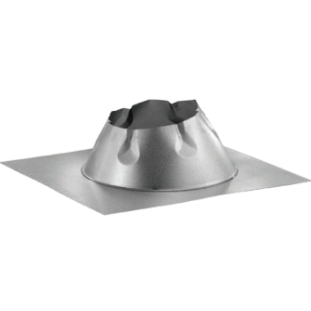 DuraVent - Cathedral Ceiling With Black Double Wall Pipe Wood Stove Chimney Kit