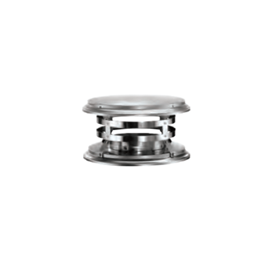 DuraVent DuraTech 6" Diameter Chimney Cap - 6DT-VC