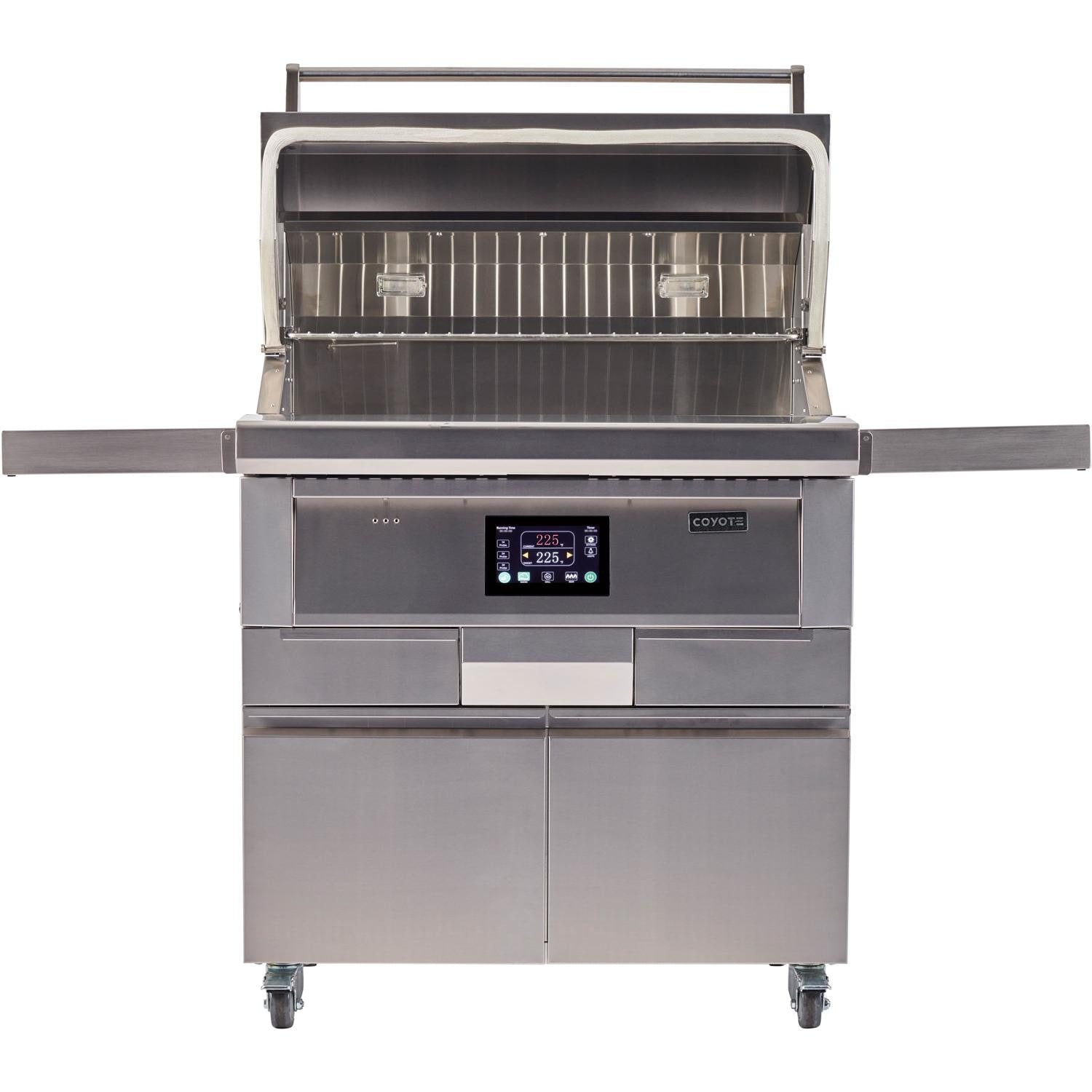 Coyote 36 inch Freestanding Pellet Grill with Cart - C1P28-FS