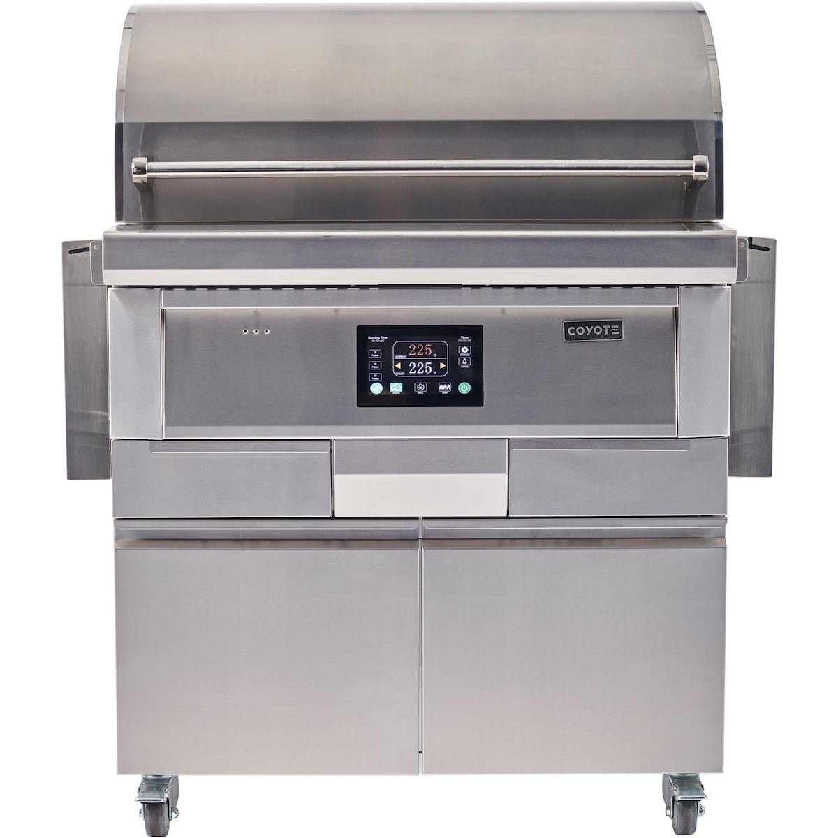 Coyote 36 inch Freestanding Pellet Grill with Cart - C1P28-FS