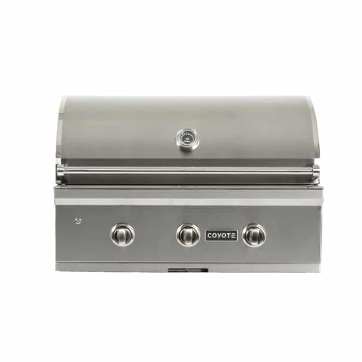 Coyote C2C34NG C-Series 34-Inch 3-Burner Built-In Natural Gas Grill