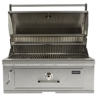 Coyote 36 Inch Built-In Charcoal Grill - C1CH36