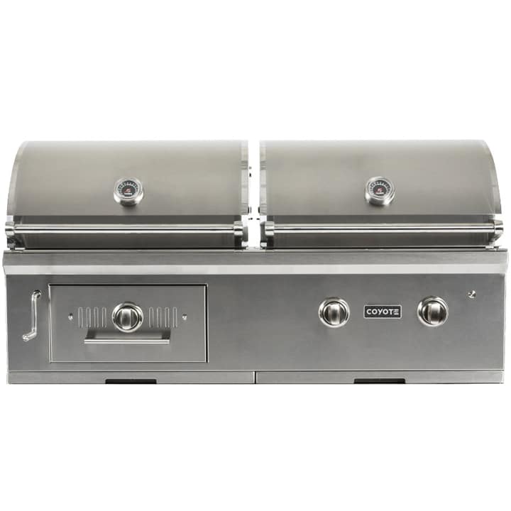 Coyote 50 Inch Hybrid Built-In Grill - C1HY50 LP/NG