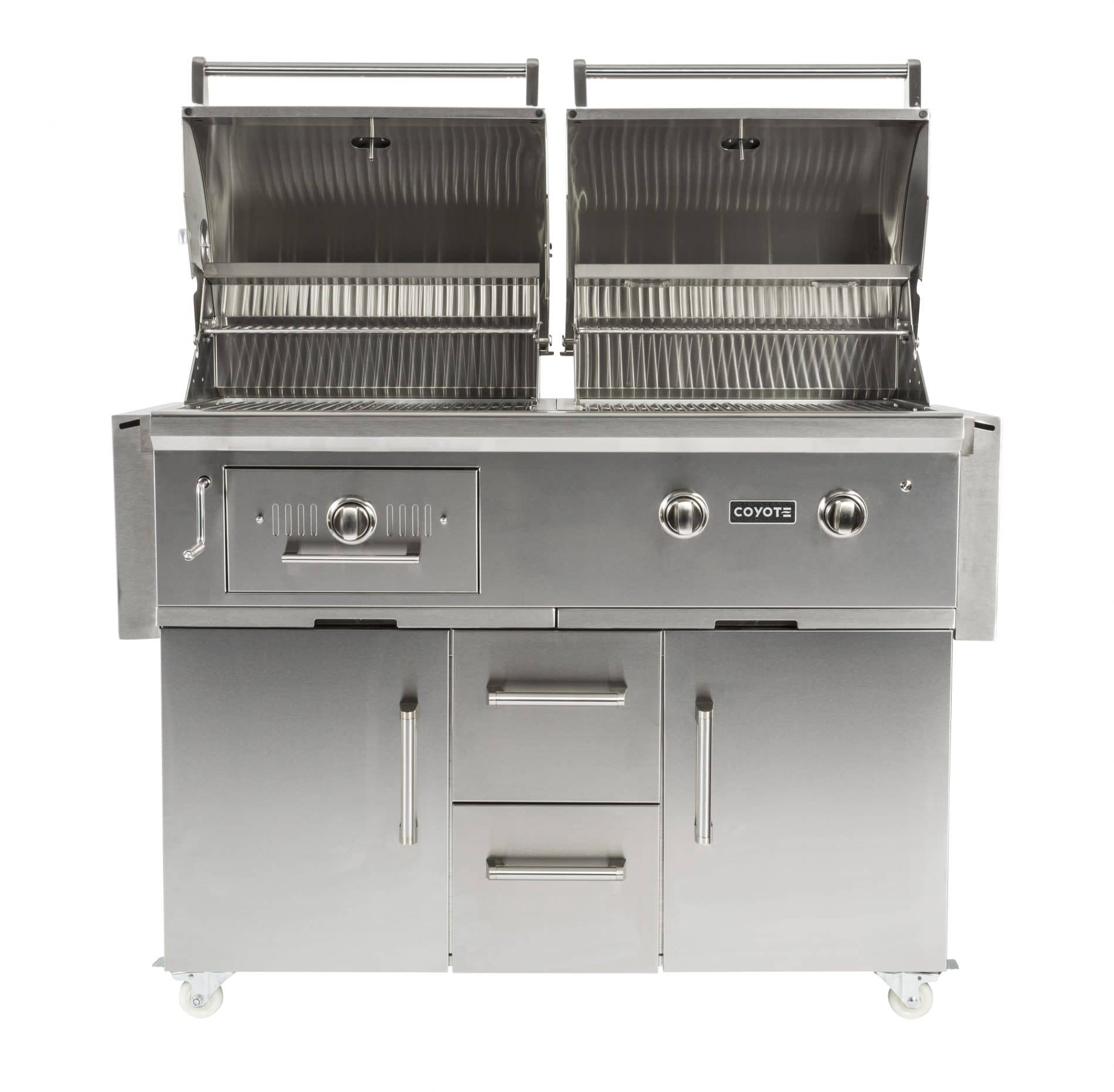 Coyote 50 Inch Hybrid Built-In Grill - C1HY50 LP/NG