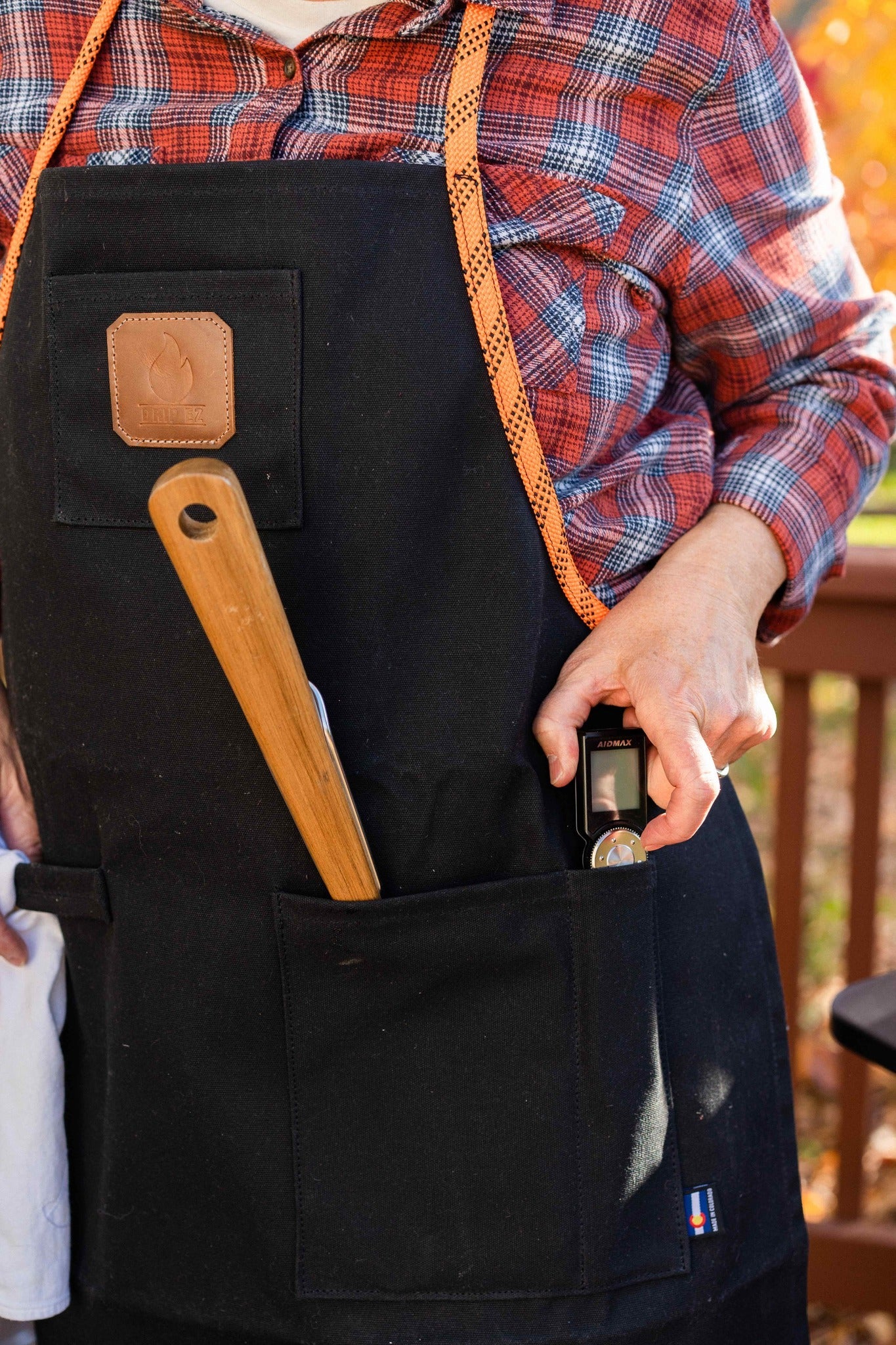 Drip EZ Waxed Canvas BBQ Apron
