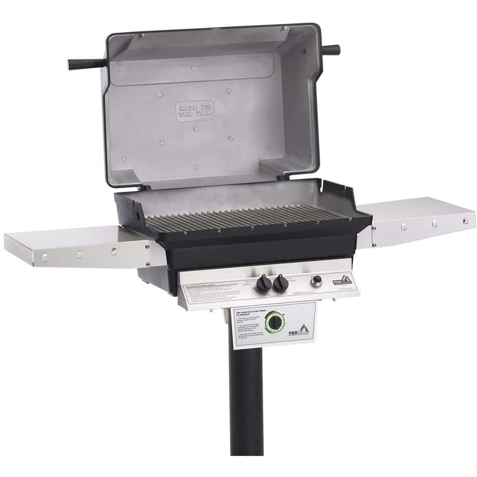 PGS T-Series T40 Cast Aluminum Commercial Gas Grill with Timer