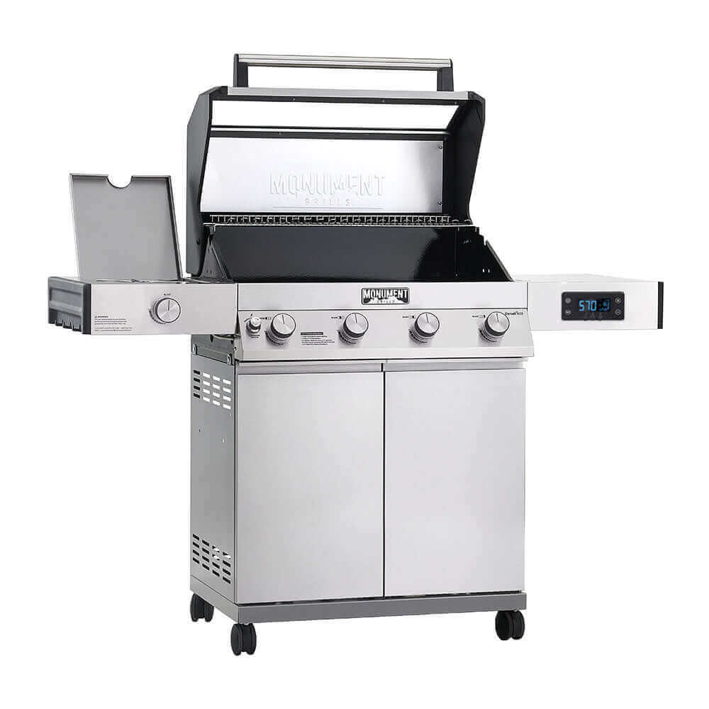 Monument Denali 405 | Stainless Steel Smart Tech Propane Gas Grill