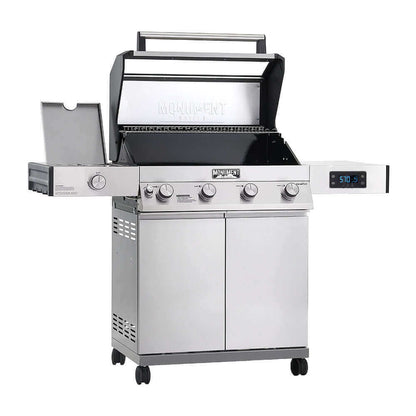 Monument Denali 405 | Stainless Steel Smart Tech Propane Gas Grill