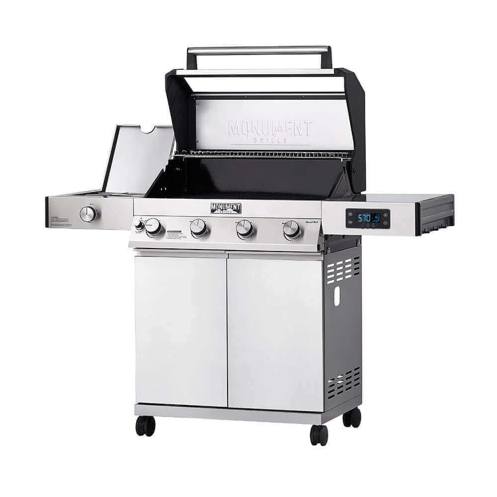 Monument Denali 405 | Stainless Steel Smart Tech Propane Gas Grill