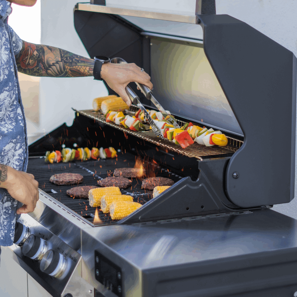 Monument Denali 405 | Stainless Steel Smart Tech Propane Gas Grill