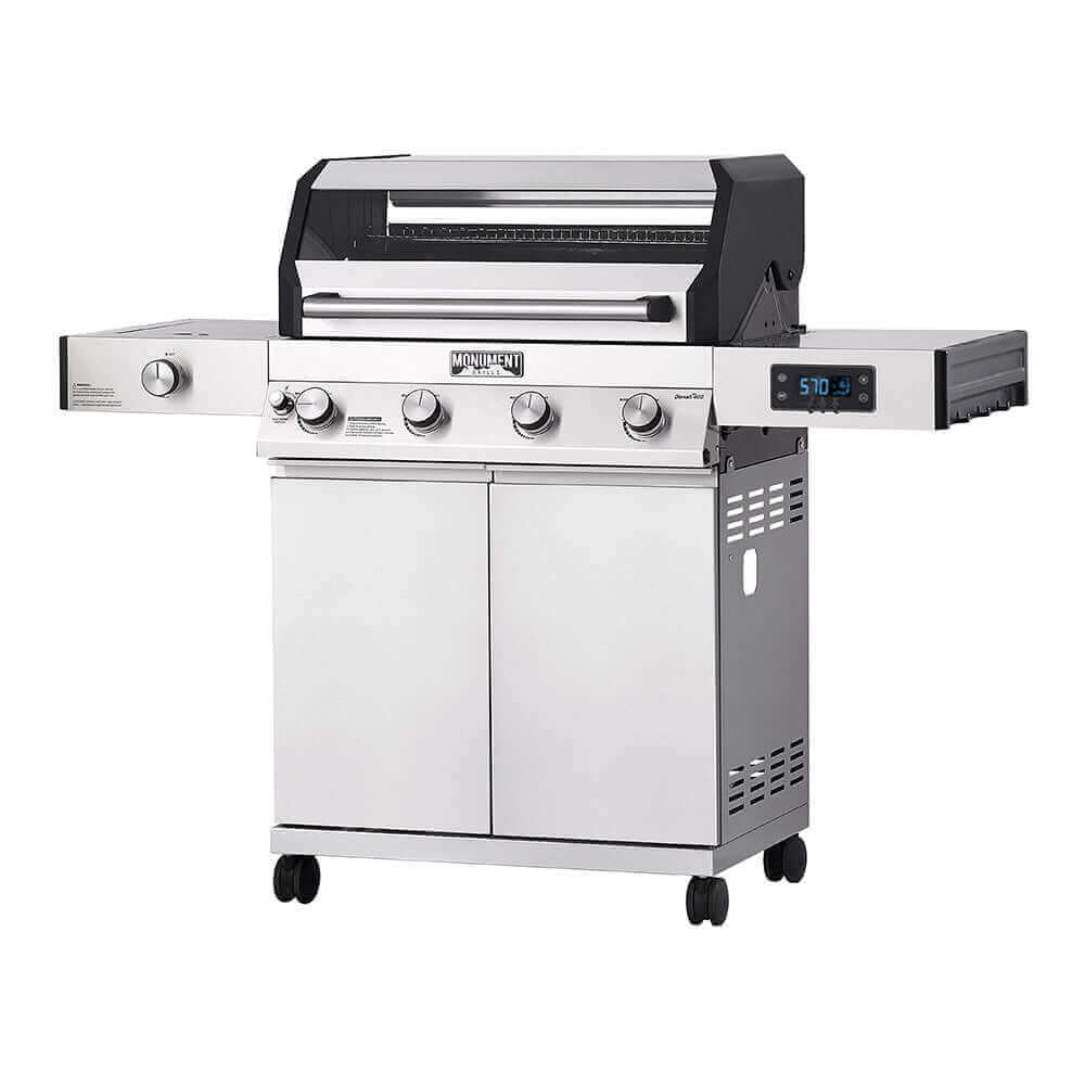 Monument Denali 405 | Stainless Steel Smart Tech Propane Gas Grill