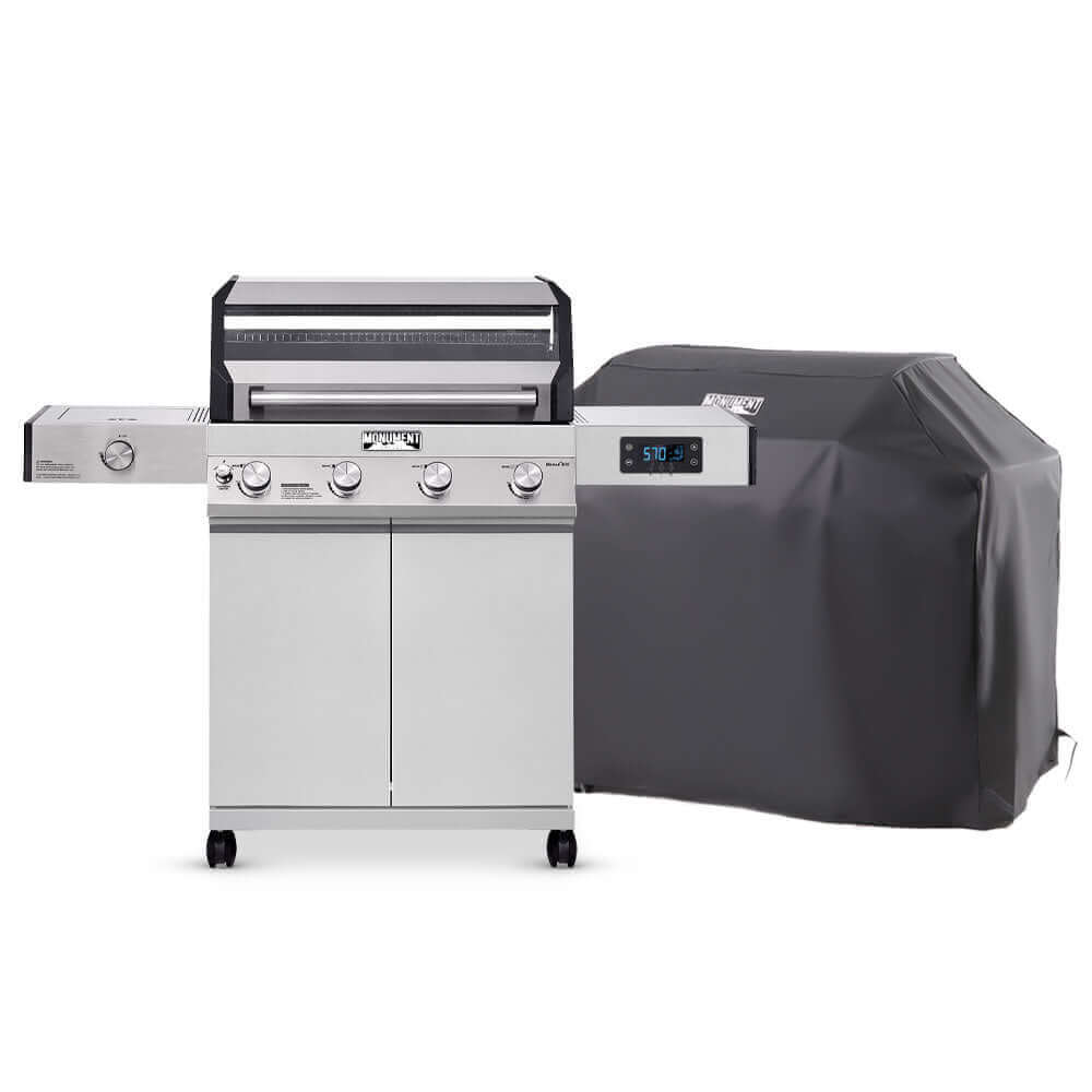 Monument Denali 405 | Stainless Steel Smart Tech Propane Gas Grill