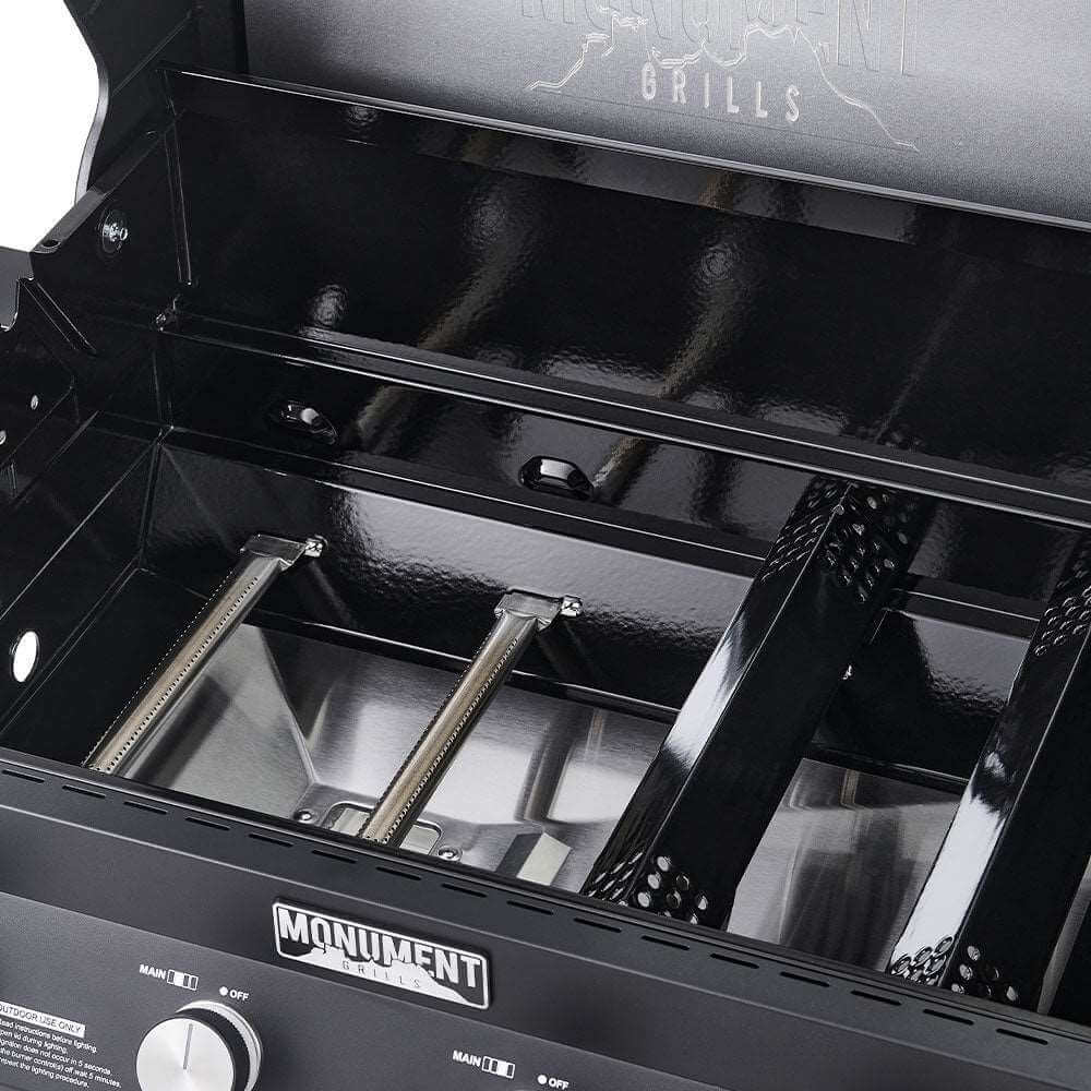 Monument Denali 425 | Black Smart Tech Propane Gas Grill