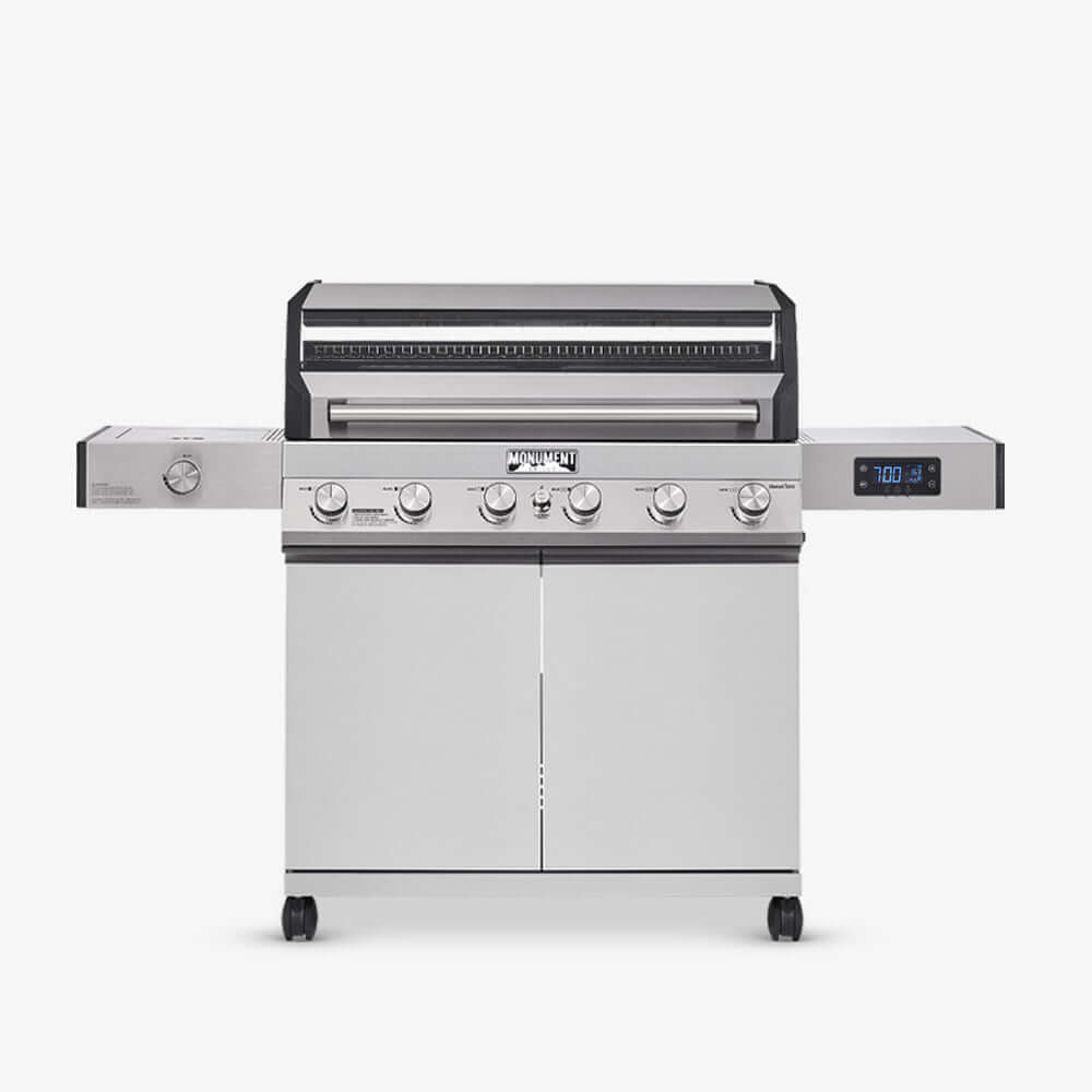 Monument Denali 605 | Stainless Steel Smart Tech Natural/Propane Gas Grill