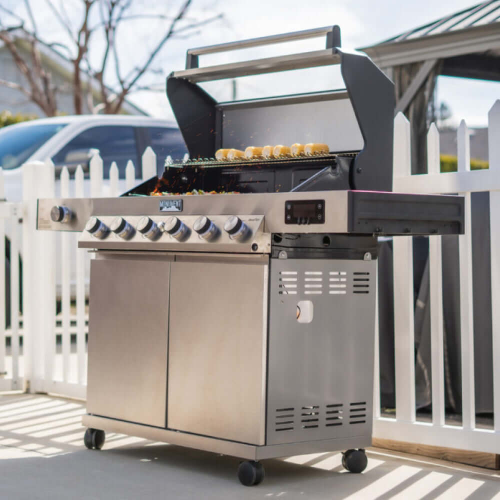 Monument Denali 605 | Stainless Steel Smart Tech Natural/Propane Gas Grill