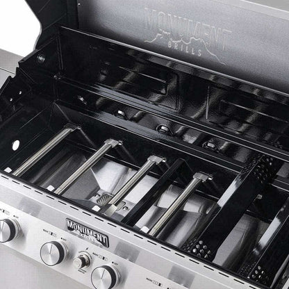 Monument Denali 605 | Stainless Steel Smart Tech Natural/Propane Gas Grill