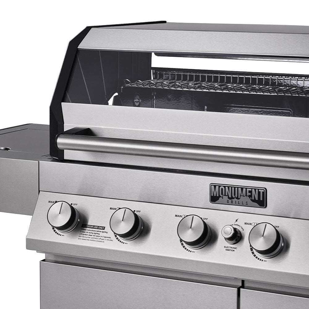 Monument Denali 605 | Stainless Steel Smart Tech Natural/Propane Gas Grill