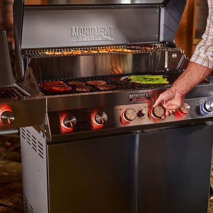 Monument Denali 605 Pro | Stainless Smart Propane Gas Grill