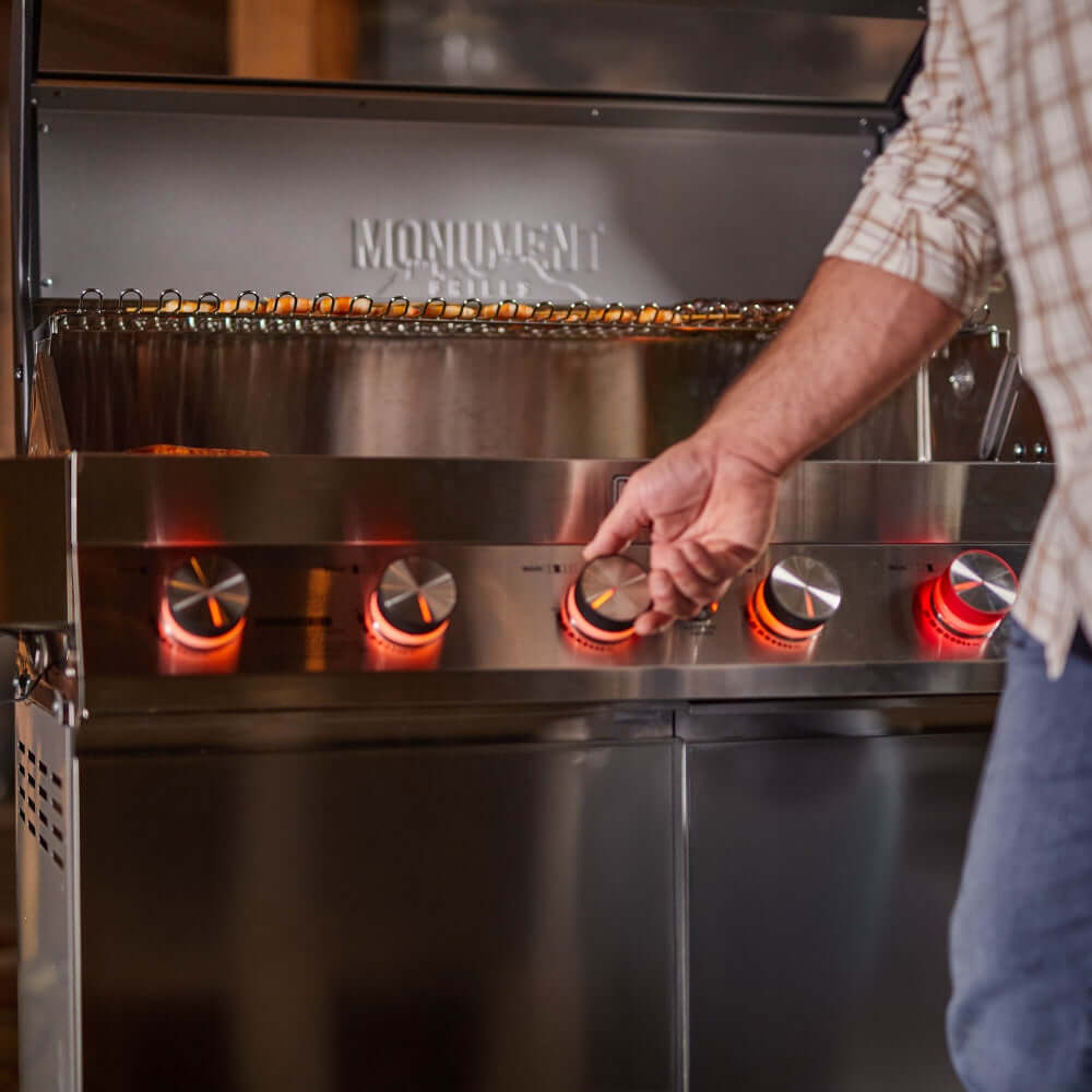 Monument Denali 605 Pro | Stainless Smart Propane Gas Grill